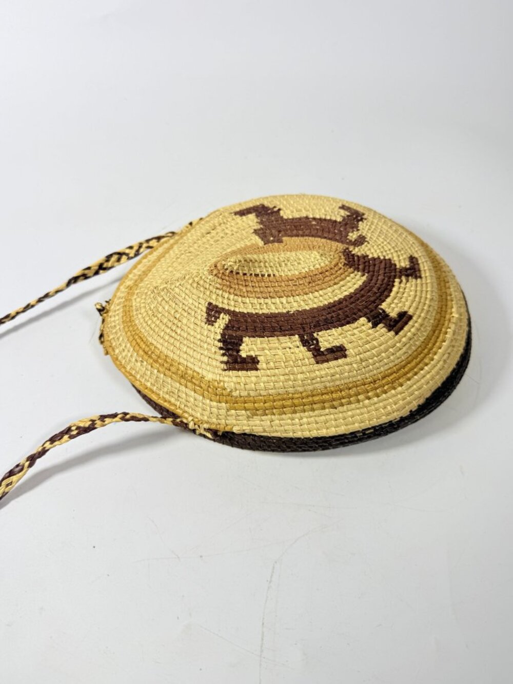 Tribal Medicine Pouch Purse Turtle Wounaan Embera Panama Folk Art Vintage Handma - Picture 10 of 16